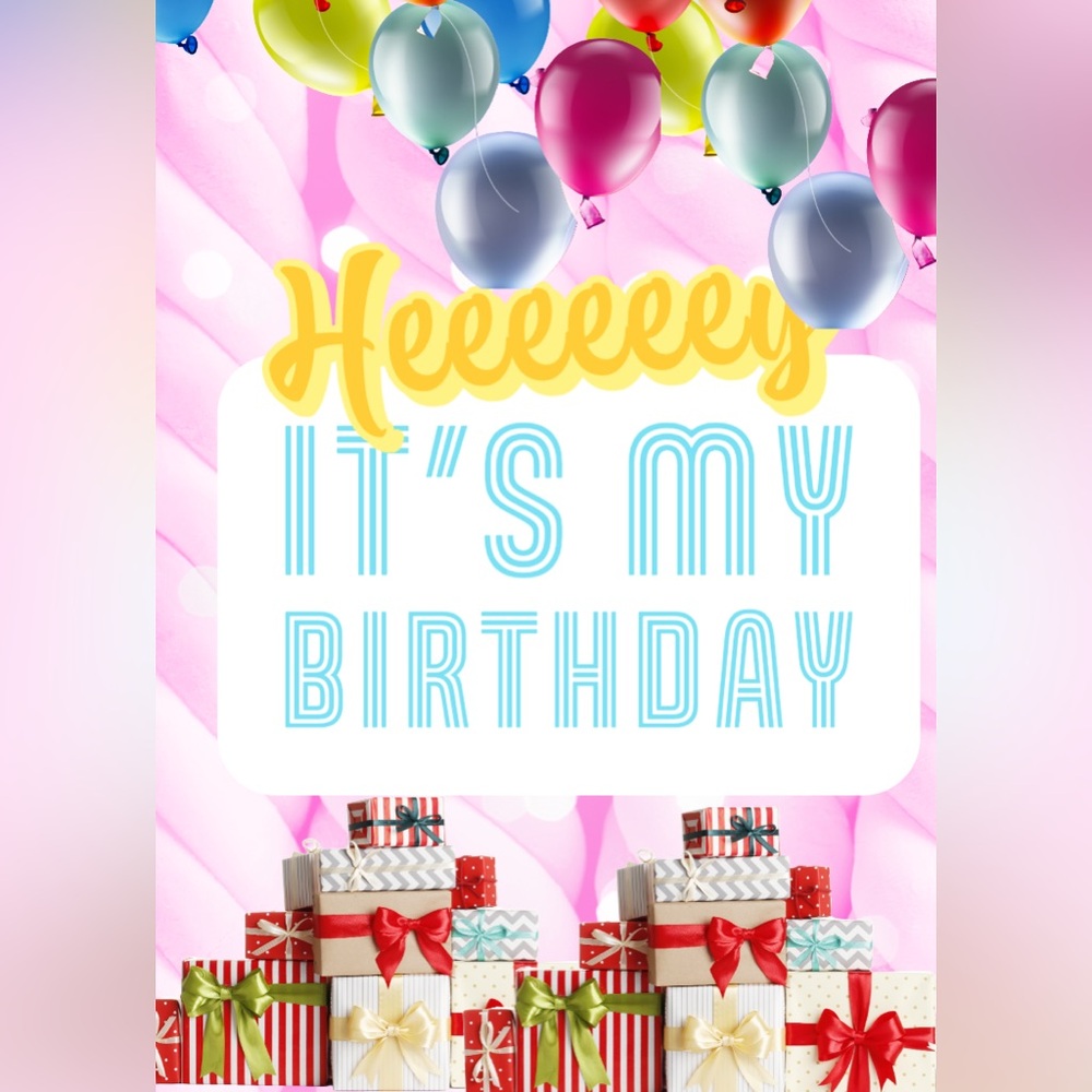 It’s my birthday BRB 🎉🎊🎉